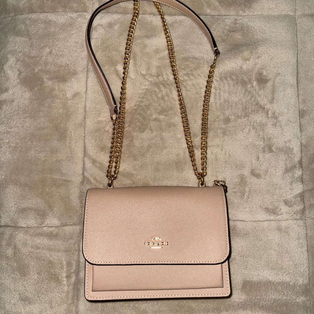 Coach Saffiano Leather Crossbody/Shoulder Bag